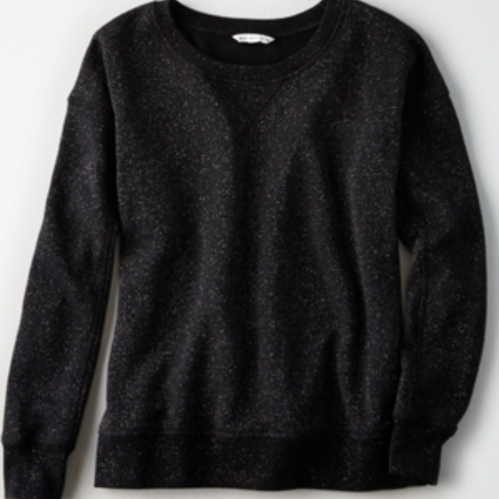 AE Shine Sweatshirt in Black